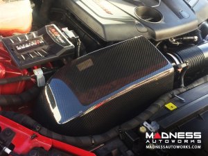 Alfa Romeo Giulia Performance Air Intake Kit - MAXFlow Carbon Fiber Intake System w/ BMC Twin Air Conical Filter